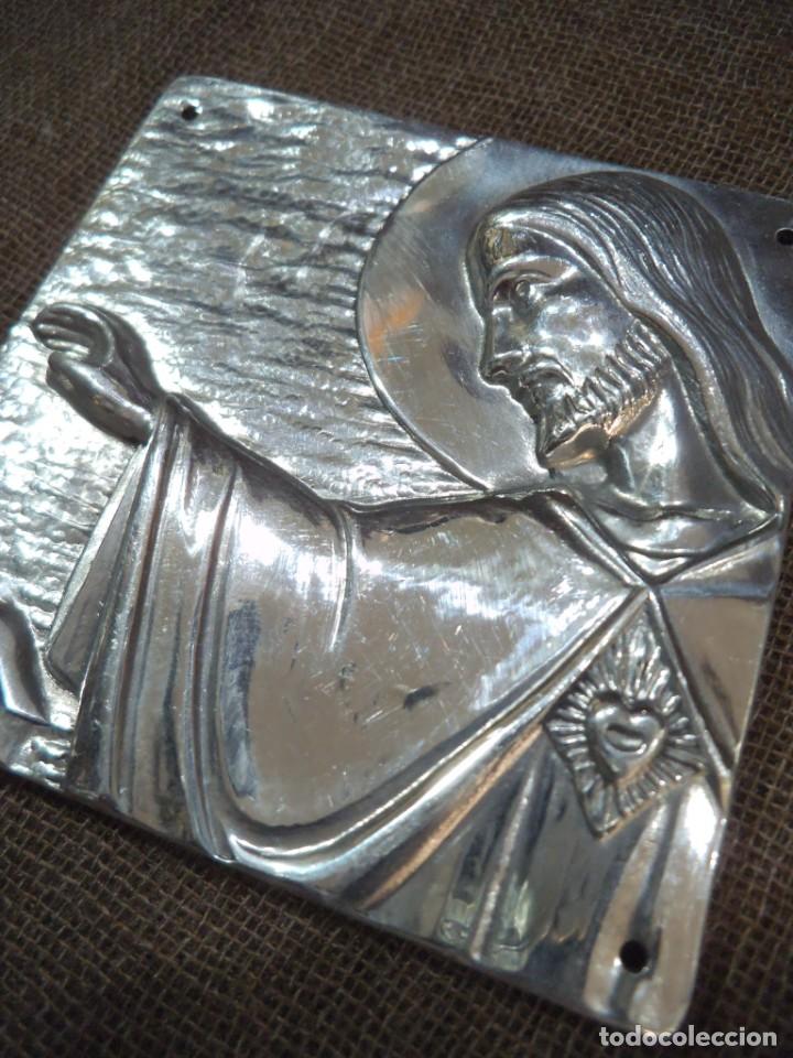 Antig&uuml;edades: PLACA - PUERTA ( CRISTO ) CUADRADA P - Foto 2
