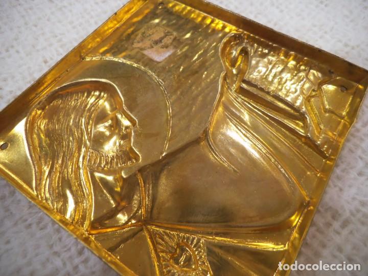 Antig&uuml;edades: PLACA - PUERTA CRISTO ) CUADRADA O - Foto 6
