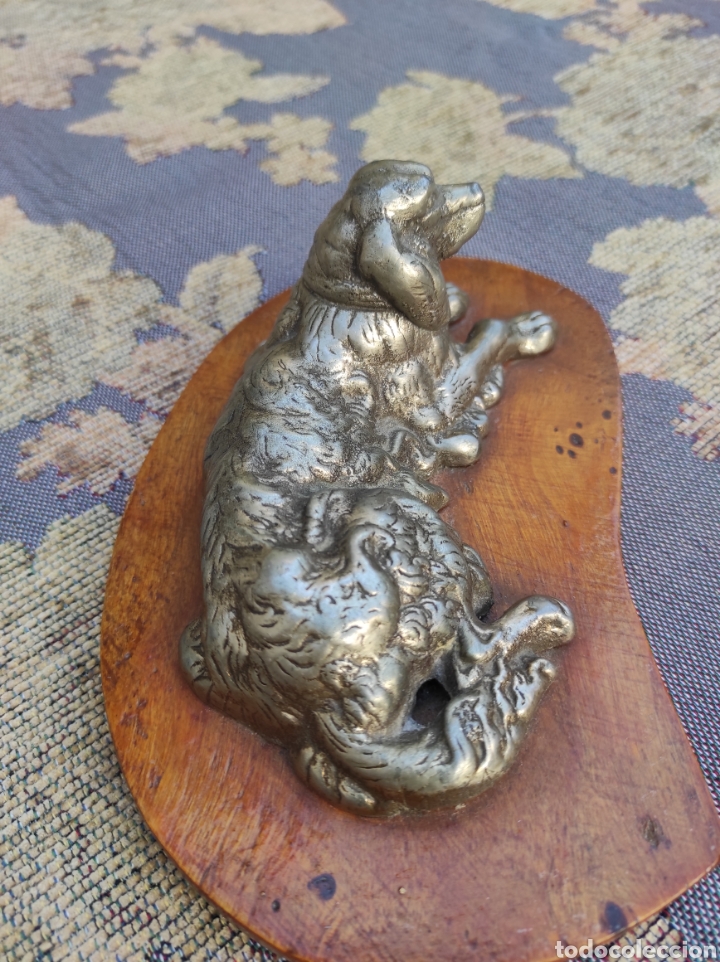 Antig&uuml;edades: Perro met&aacute;lico antiguo - Foto 5