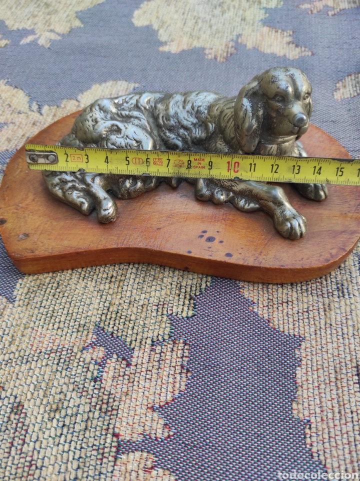 Antig&uuml;edades: Perro met&aacute;lico antiguo - Foto 7
