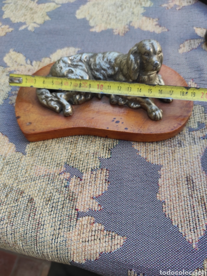 Antig&uuml;edades: Perro met&aacute;lico antiguo - Foto 8
