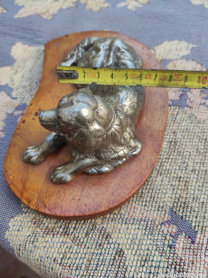 Antig&uuml;edades: Perro met&aacute;lico antiguo - Foto 9