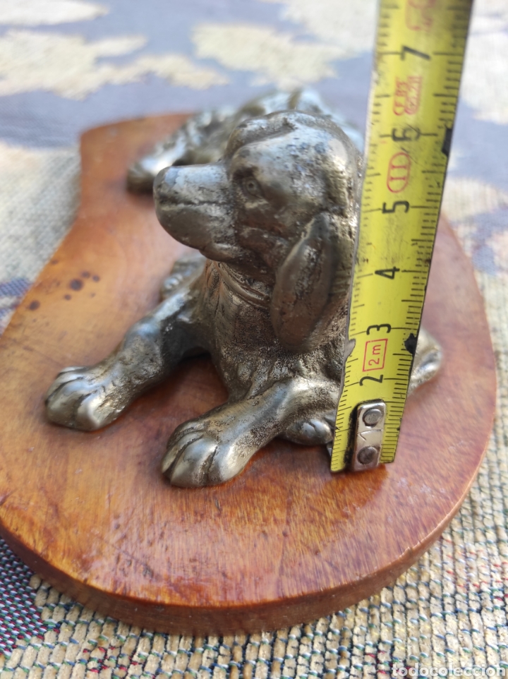 Antig&uuml;edades: Perro met&aacute;lico antiguo - Foto 10