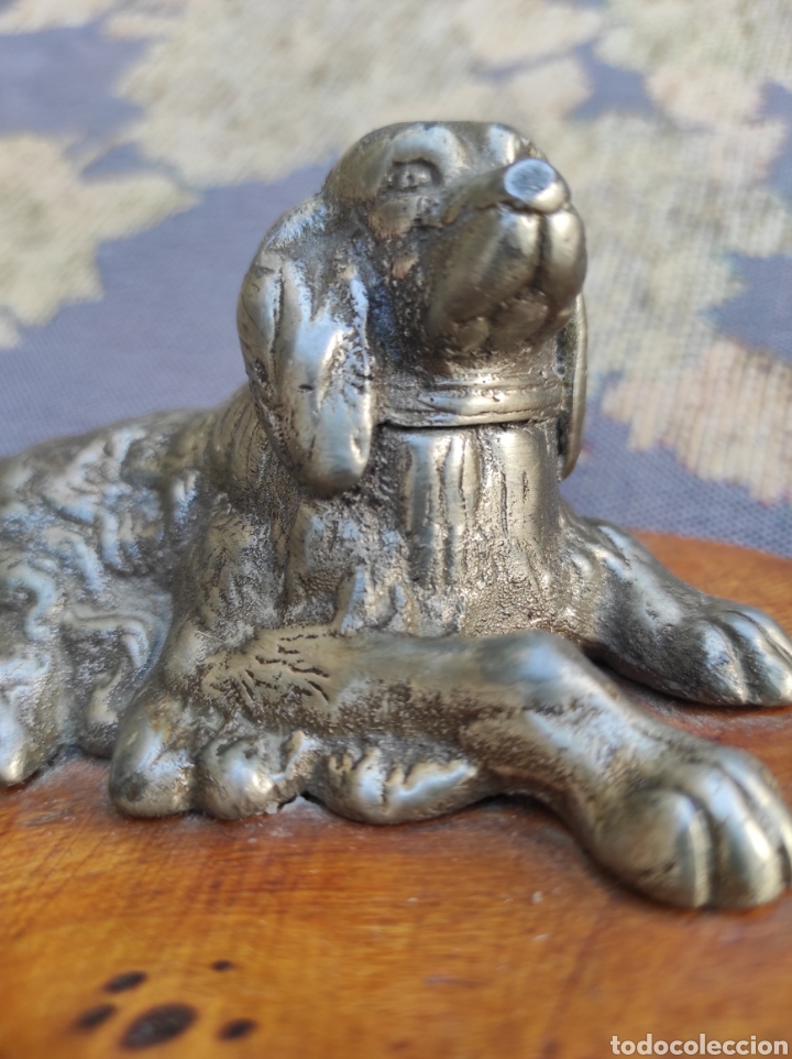 Antig&uuml;edades: Perro met&aacute;lico antiguo - Foto 11