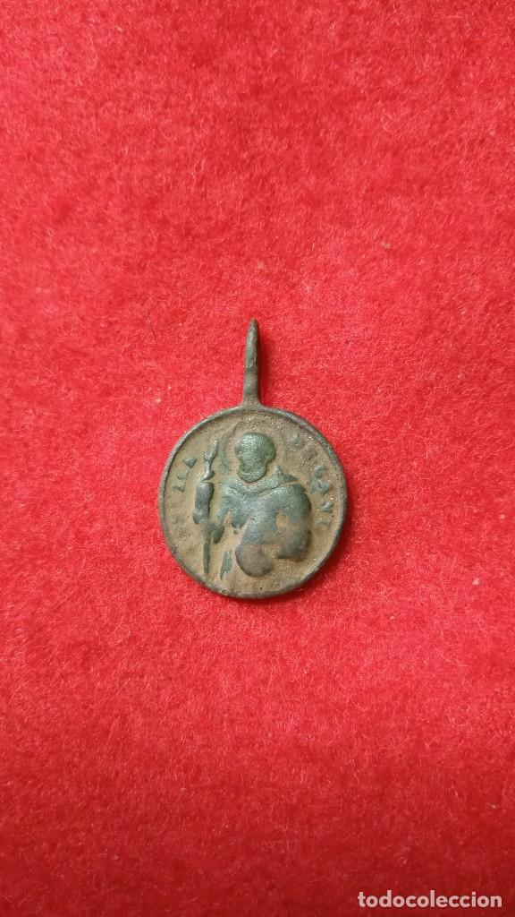 Antig&uuml;edades: Antigua Medalla Religiosa - Foto 2