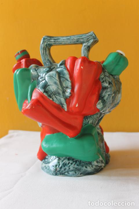 Antig&uuml;edades: BOTIJO CANTARA CON PIMIENTOS MANISES - Foto 5