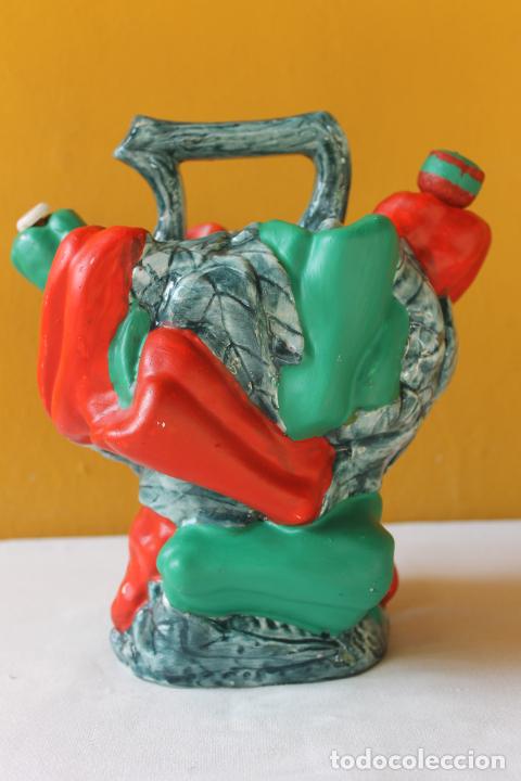 Antig&uuml;edades: BOTIJO CANTARA CON PIMIENTOS MANISES - Foto 1