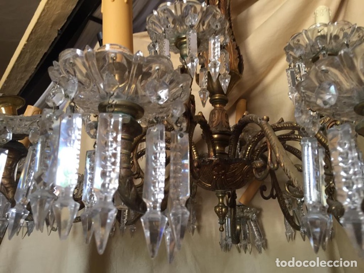 Antig&uuml;edades: L&Aacute;MPARA ESTILO IMPERIO - Foto 3