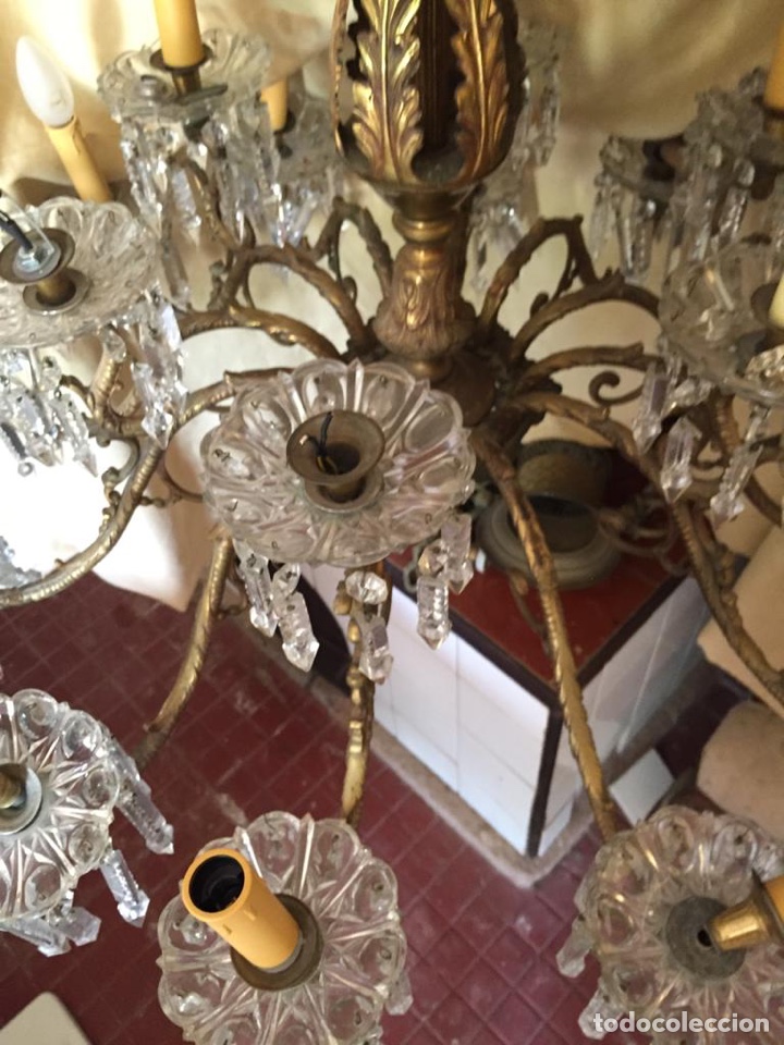 Antig&uuml;edades: L&Aacute;MPARA ESTILO IMPERIO - Foto 7