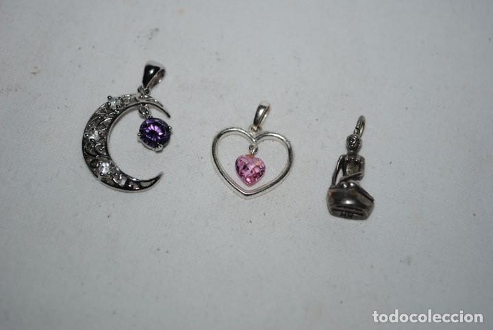 Antig&uuml;edades: LOTE DE COLGANTES DE PLATA - Foto 1