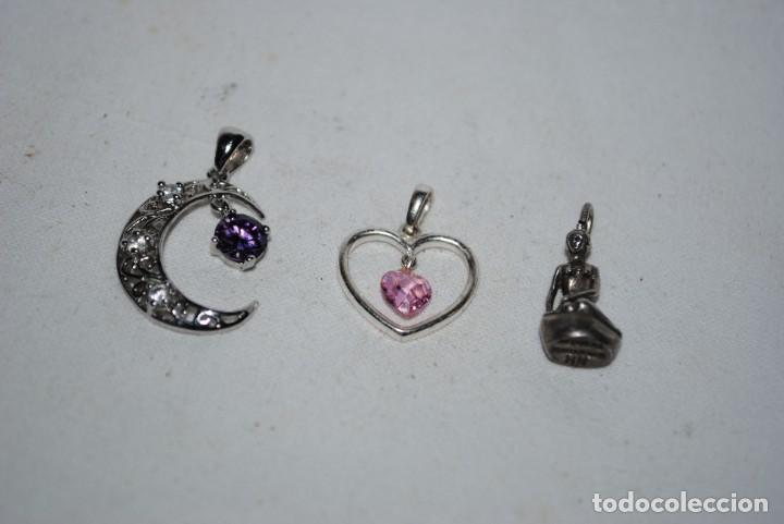 Antig&uuml;edades: LOTE DE COLGANTES DE PLATA - Foto 2
