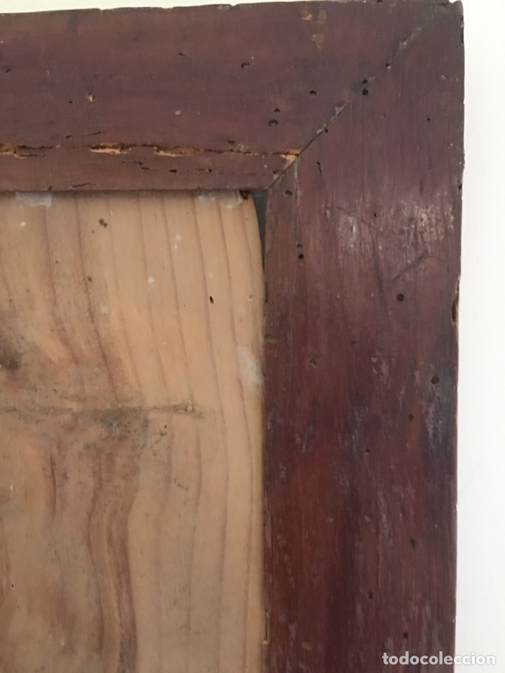 Antig&uuml;edades: ANTIGUO MARCO DE MADERA - SIGLO XIX - Foto 3