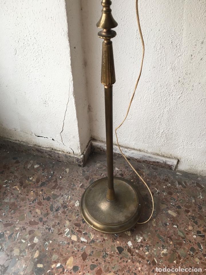 Antig&uuml;edades: L&aacute;mpara de bronce antigua - Foto 2