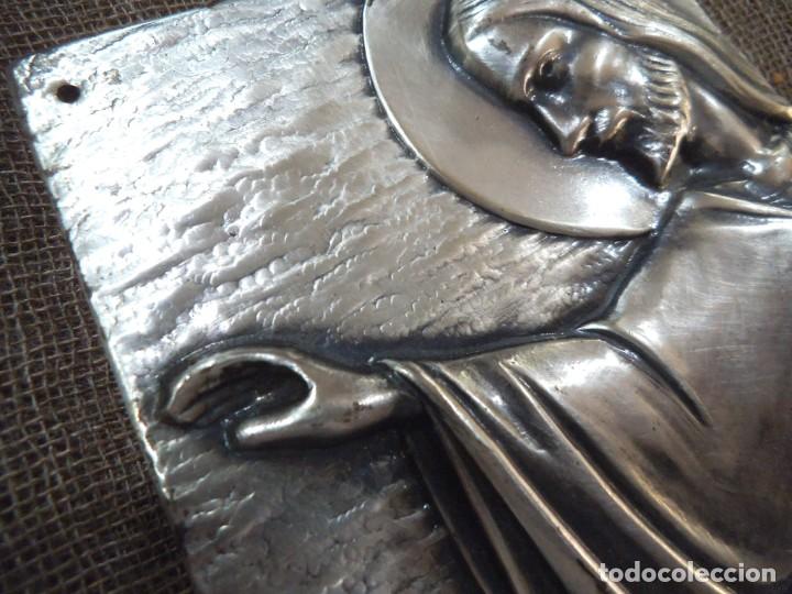 Antig&uuml;edades: PLACA - PUERTA ( CRISTO ) CUADRADA LT - Foto 3