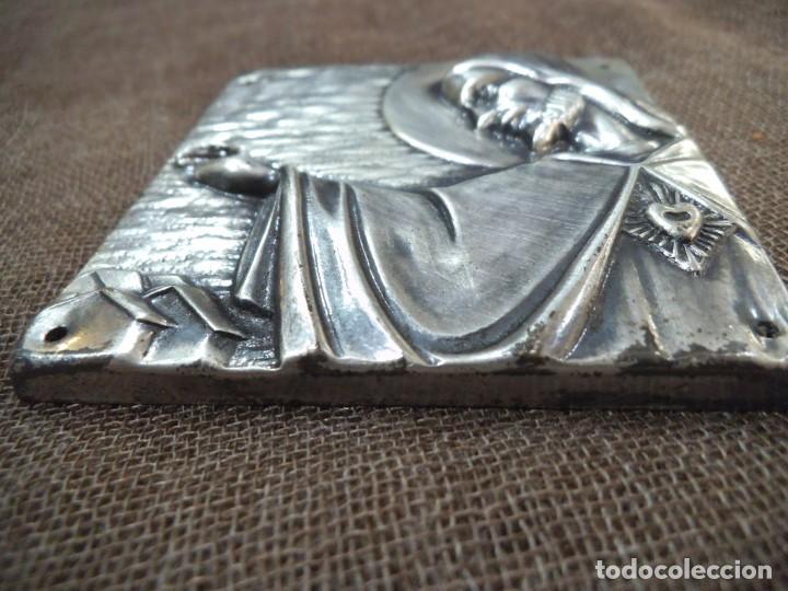 Antig&uuml;edades: PLACA - PUERTA ( CRISTO ) CUADRADA LT - Foto 4