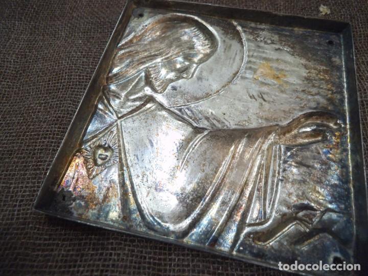 Antig&uuml;edades: PLACA - PUERTA ( CRISTO ) CUADRADA LT - Foto 6