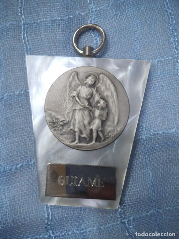 Antig&uuml;edades: MEDALLA - CUNA - NACARADA ( ANGEL ) - Foto 2