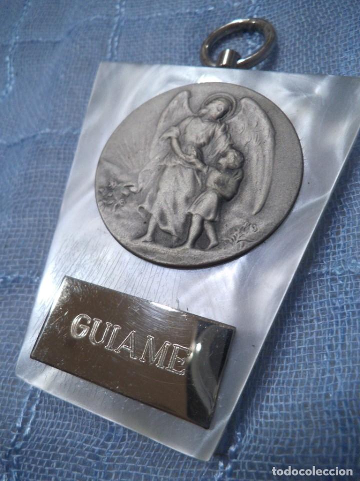 Antig&uuml;edades: MEDALLA - CUNA - NACARADA ( ANGEL ) - Foto 3