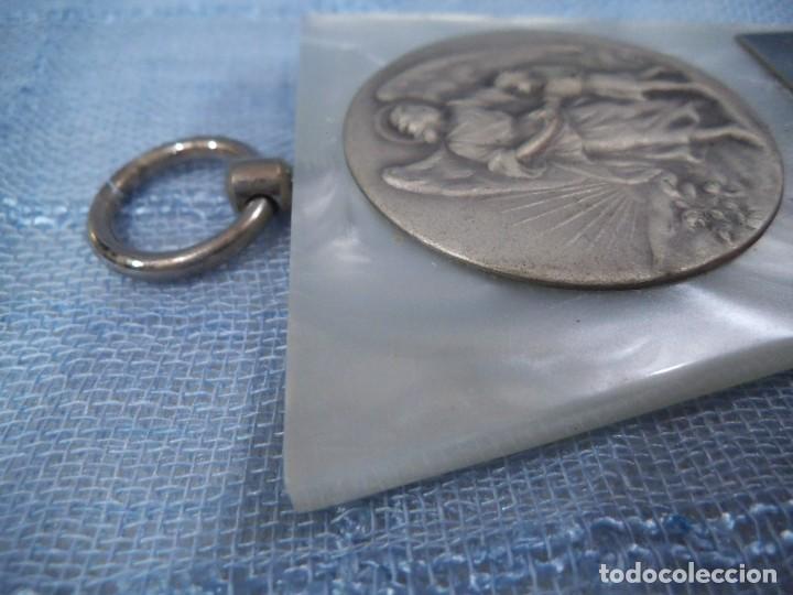 Antig&uuml;edades: MEDALLA - CUNA - NACARADA ( ANGEL ) - Foto 5