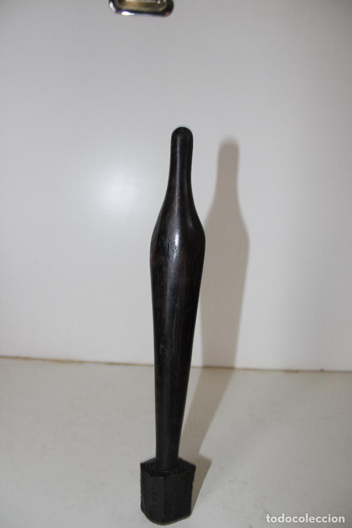 Antig&uuml;edades: virgen talla madera - Foto 5