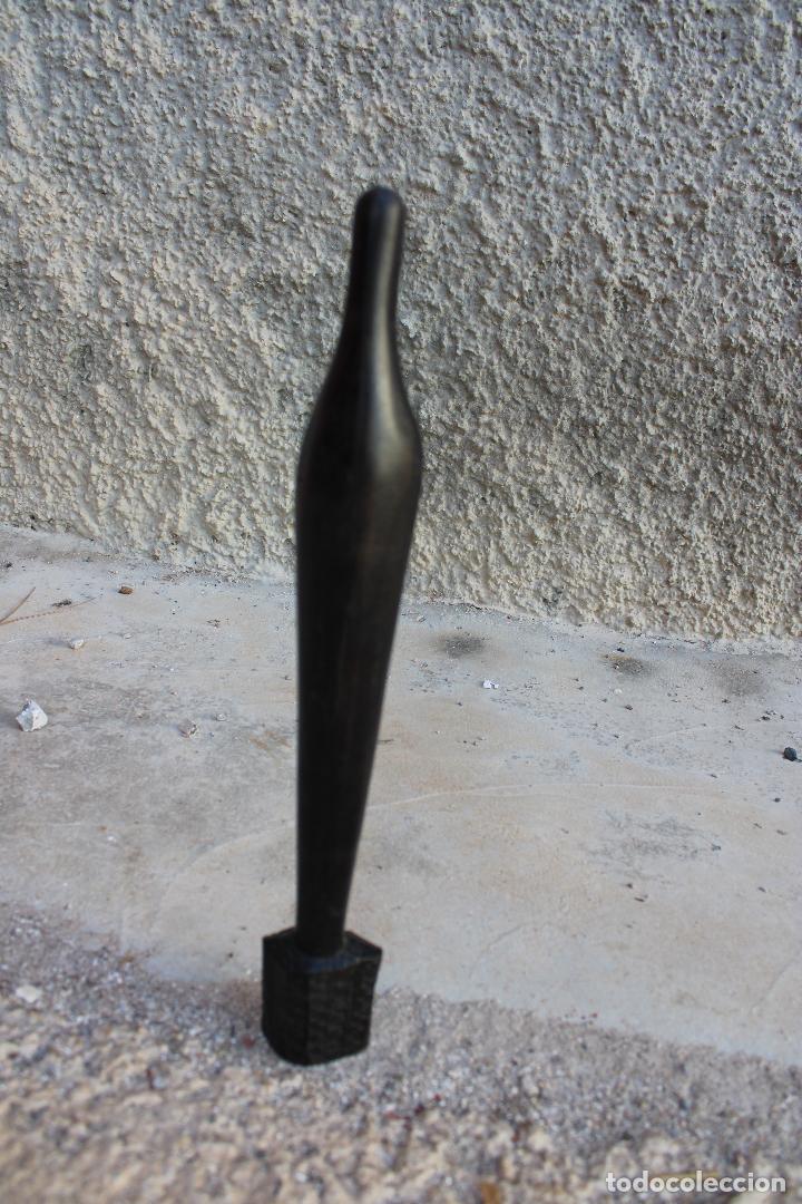 Antig&uuml;edades: virgen talla madera - Foto 6