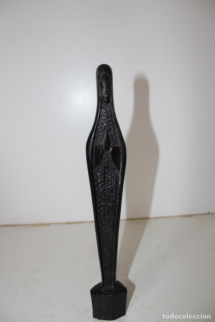 Antig&uuml;edades: virgen talla madera - Foto 1