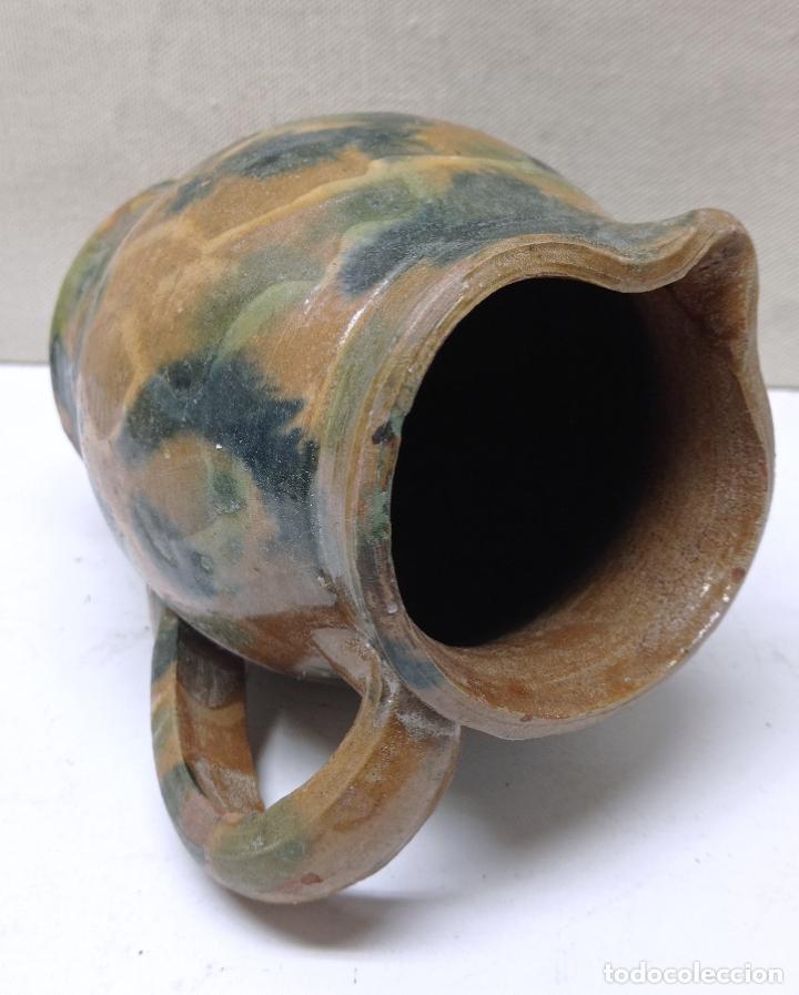 Antig&uuml;edades: Jarra jarrita CUARTILLO CERAMICA - Foto 3