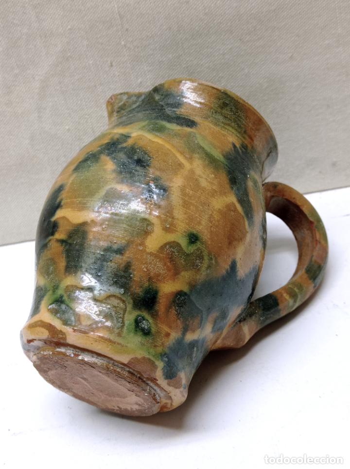 Antig&uuml;edades: Jarra jarrita CUARTILLO CERAMICA - Foto 2
