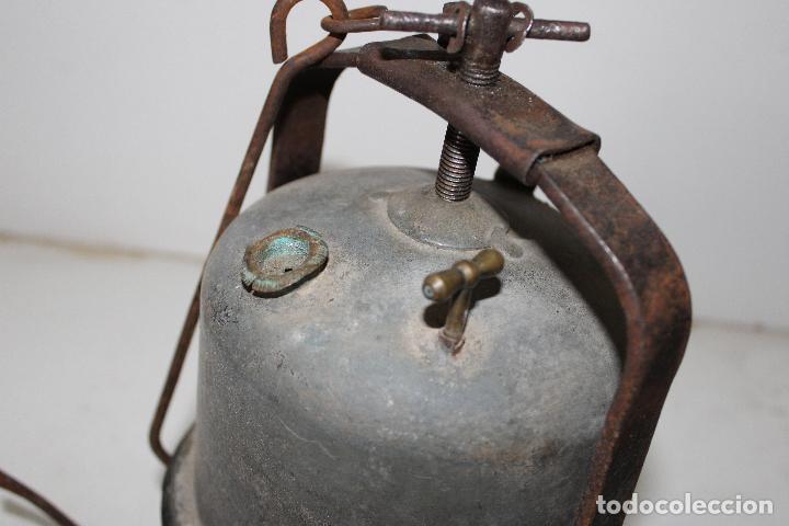 Antig&uuml;edades: farol lampara carburo minas - Foto 2
