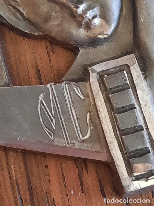 Antig&uuml;edades: VIRGEN CON NI&Ntilde;O SOBRE MADERA. - Foto 4