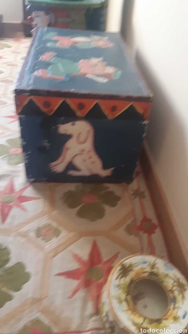 Antig&uuml;edades: Arca infantil siglo XIX - Foto 4