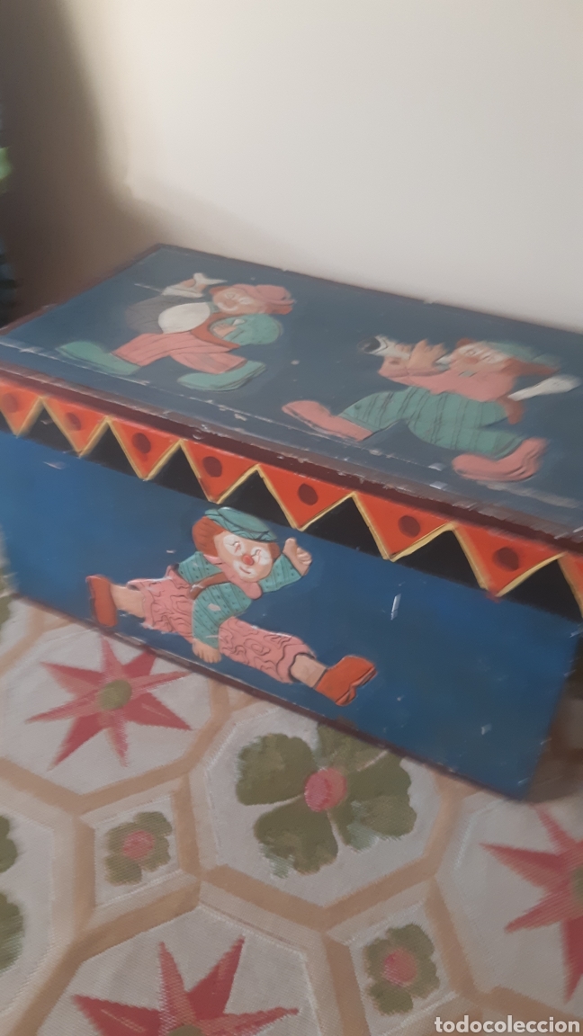 Antig&uuml;edades: Arca infantil siglo XIX - Foto 6