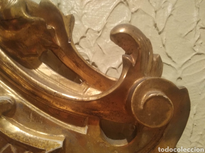Antig&uuml;edades: Cornucopia antigua espejo - Foto 9