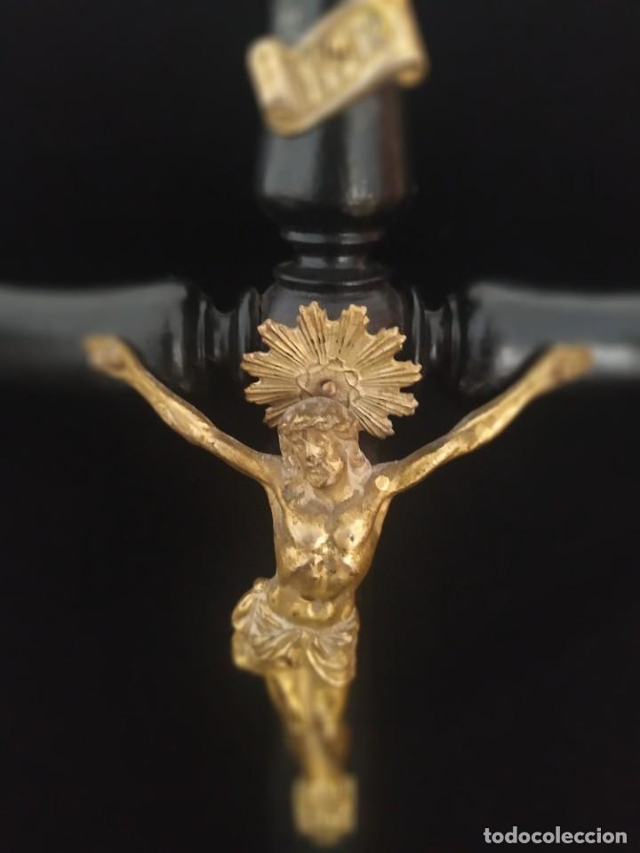 Antig&uuml;edades: Crucifijo Isabelino - Foto 2
