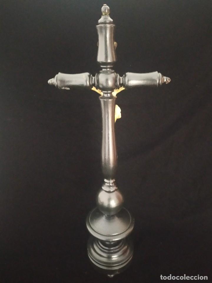 Antig&uuml;edades: Crucifijo Isabelino - Foto 3