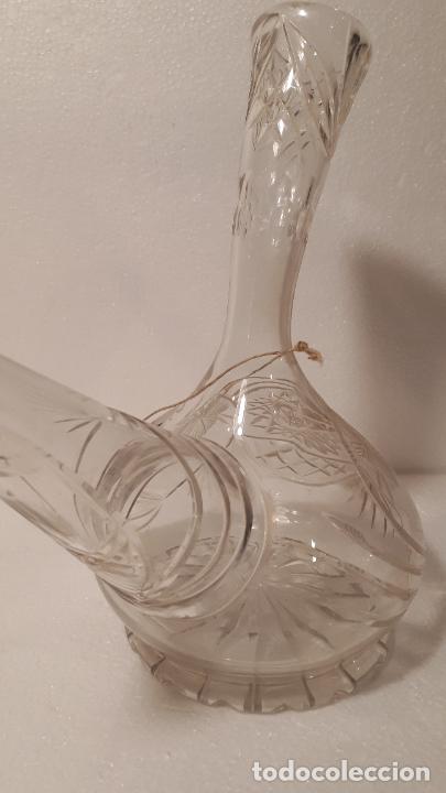 Antig&uuml;edades: Porr&oacute;n de cristal tallado - Foto 5