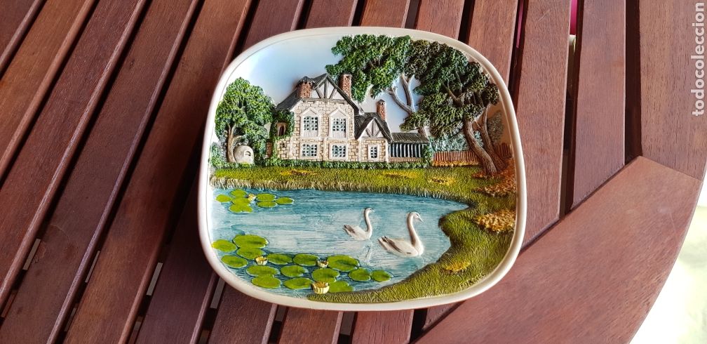 Antig&uuml;edades: Platos decorativos en relieve - Foto 4