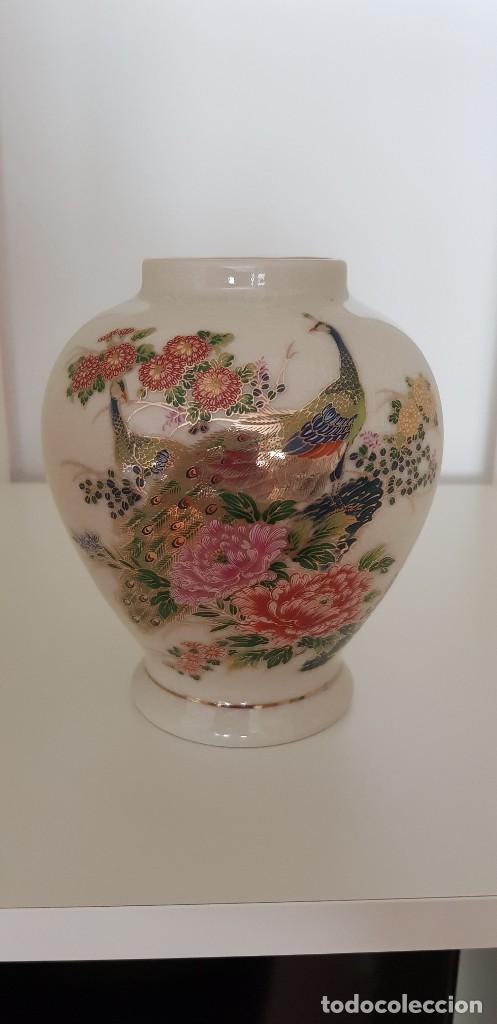 Antigüedades: Jarrón porcelana china - Siglo XX - Años 70 - Foto 2 - 282239413