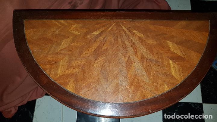 Antig&uuml;edades: MESA DE JUEGOS. PLEGABLE.IMPERIO - Foto 16