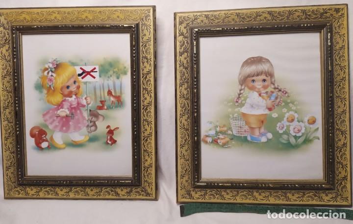 Antig&uuml;edades: Conjunto cuadros infantiles - Foto 1