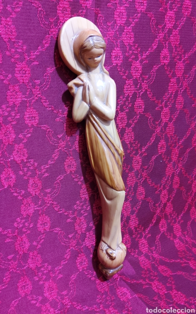 Antig&uuml;edades: Escultura de la Virgen Maria - Foto 3