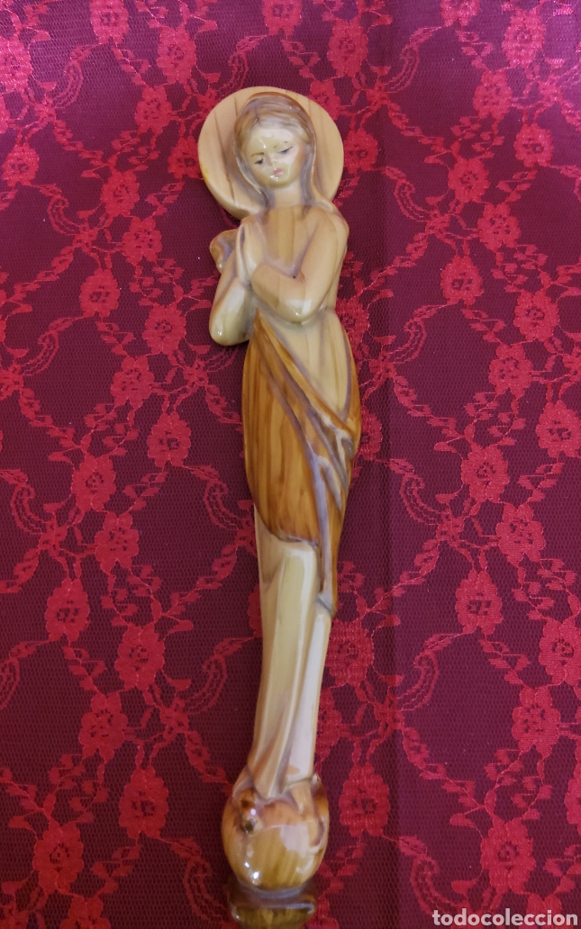 Antig&uuml;edades: Escultura de la Virgen Maria - Foto 4