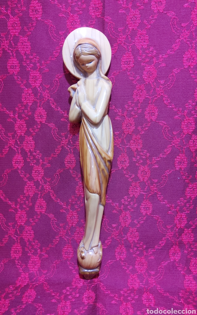 Antiques: Escultura de la Virgen Maria