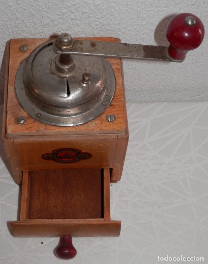 Antig&uuml;edades: MOLINILLO DE CAF&Eacute; VINTAGE DE LA MARCA BKF - Foto 3