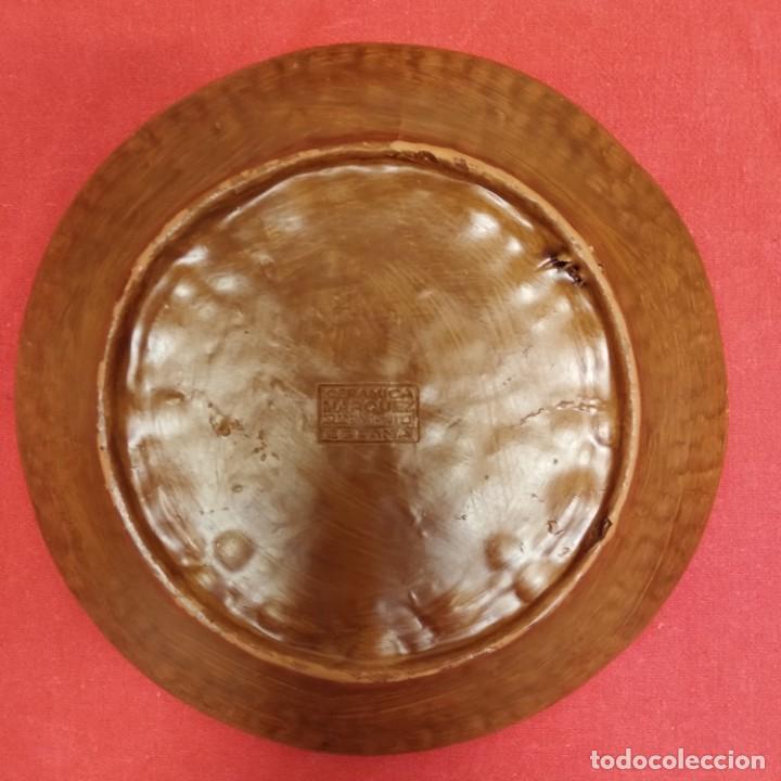 Antig&uuml;edades: PLATO ARTESANO# DIAMETRO:25 CM. - Foto 2