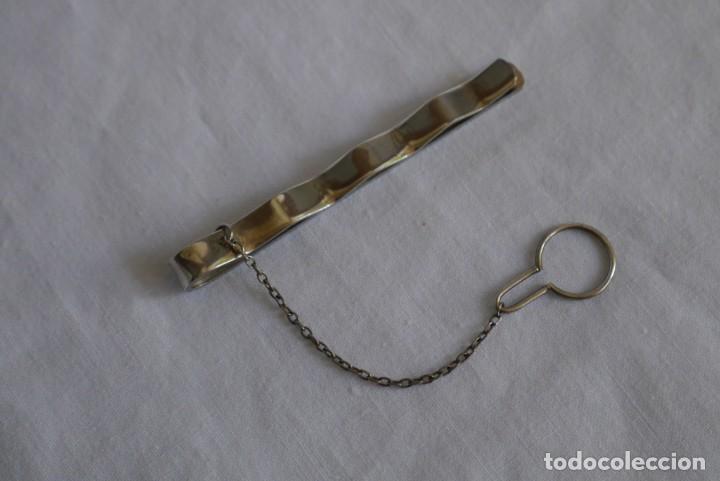 Antig&uuml;edades: Pinza de corbata de plata Philips TV color - Foto 3