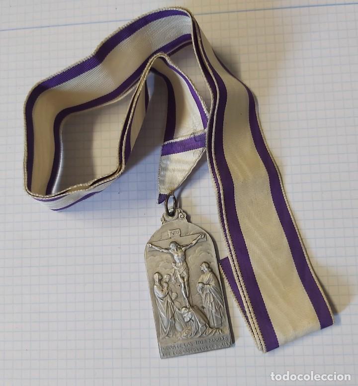 Antig&uuml;edades: Medalla religiosa - Foto 3