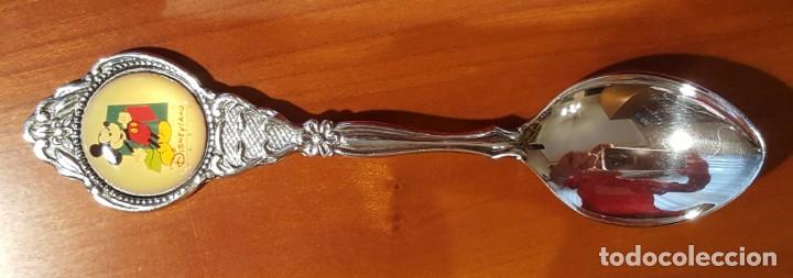 Antig&uuml;edades: Cucharilla Miki Mouse ba&ntilde;ada en plata - Foto 4