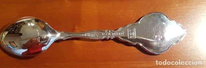 Antig&uuml;edades: Cucharilla Miki Mouse ba&ntilde;ada en plata - Foto 5