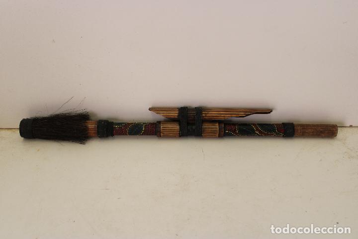 Antiques: Ca&ntilde;a bamb&uacute; Nigra decoraci&oacute;n &eacute;tnica